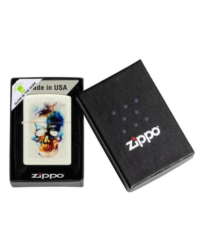 Zippo Windproof Refillable Made In Usa Glows In The Dark Multicolor Unisex 5