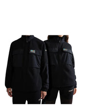 Napapijri Step Zip Up Fleece Sweatshirt Black