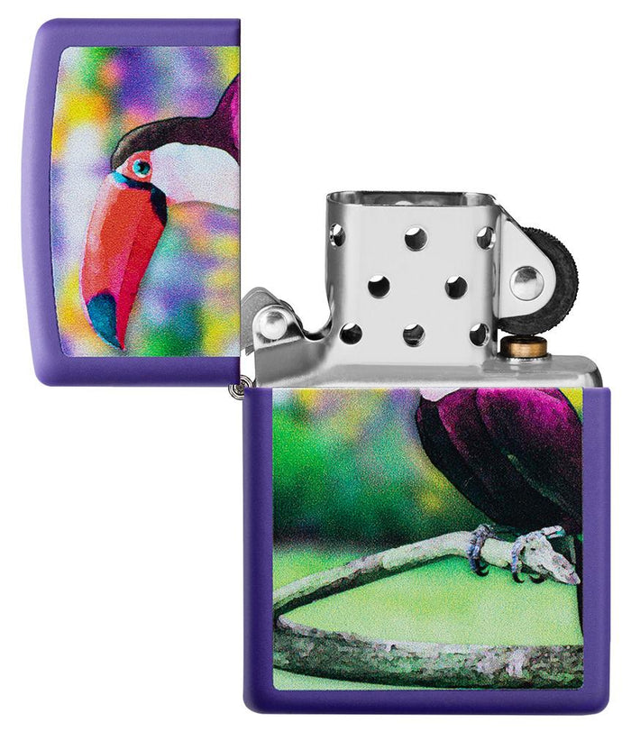 Zippo Toucan Tucano Viola Unisex 4