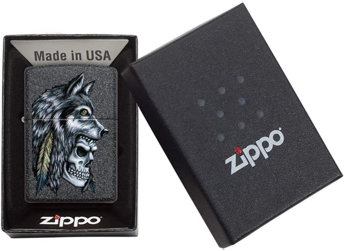 Zippo Windproof Refillable Made In Usa Grey Unisex 4