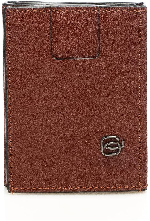 Piquadro Portafoglio Pocket Con Porta Carte Di Credito Rfid Marrone Unisex