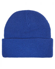 Goorin Bros. Cappello Beanie Hat Cuffia Con Patch Frontale E Logo Su Lato Blu Unisex