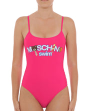 Moschino Swim Viola Sintetico