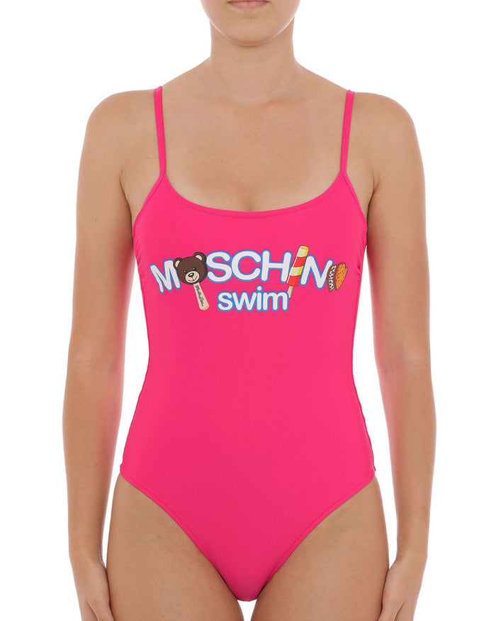 Moschino Swim Viola Sintetico 1