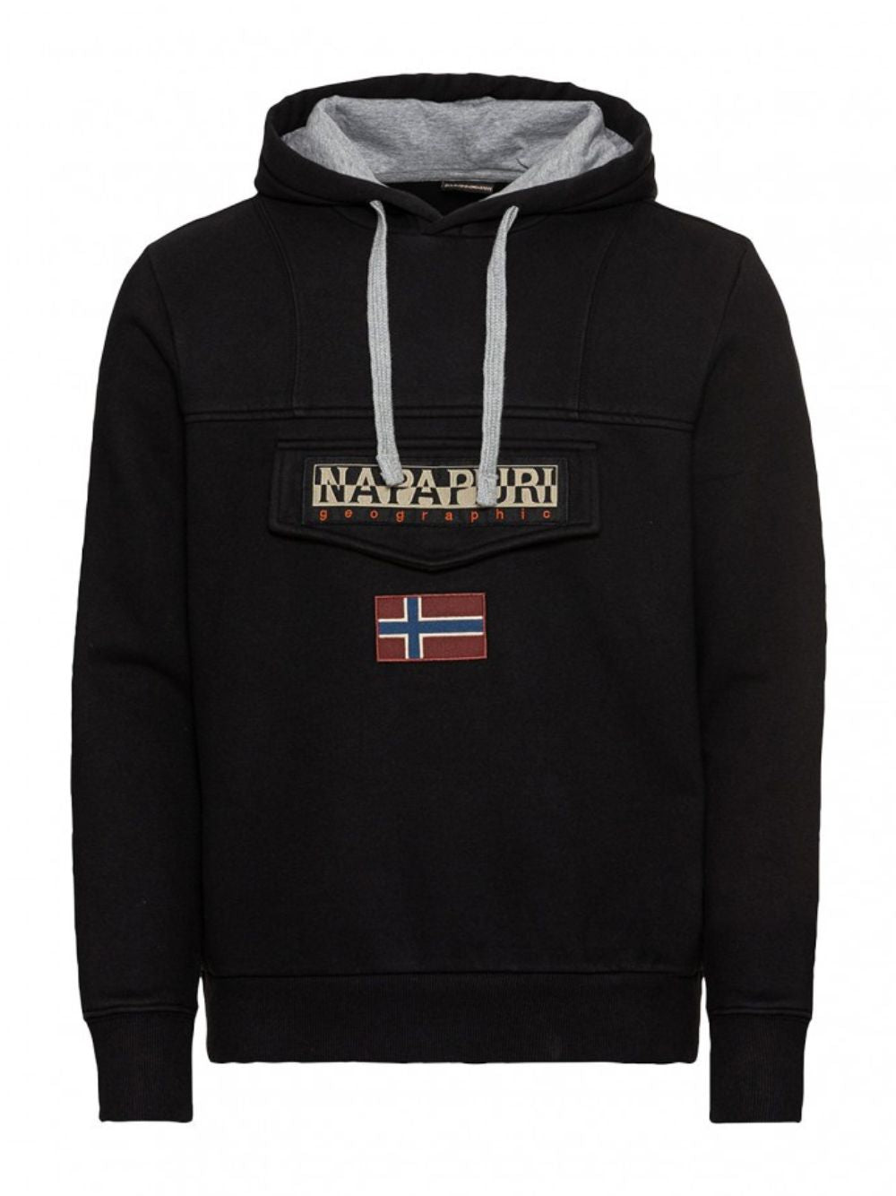 Napapijri Burgee Winter 2 Logo Hood Black