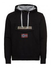 Napapijri Burgee Winter 2 Logo Hood Black