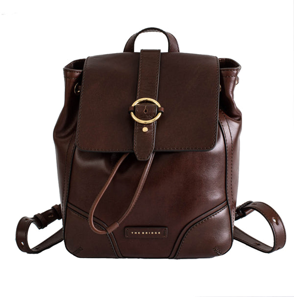 The Bridge Backpack Coulisse Zainetto Marrone Donna-2