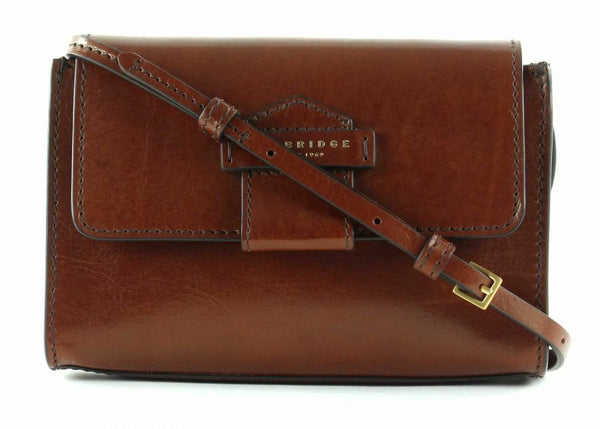 The Bridge Linea Cernaia Clutch Shoulder Bag Brown Women