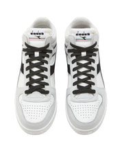 Diadora Sneakers Magic Basket Demi Cut Icona Suede Bianco