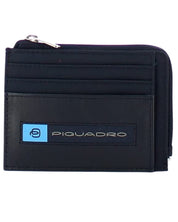 Piquadro Blue Regenerated Nylon Pouch for Men