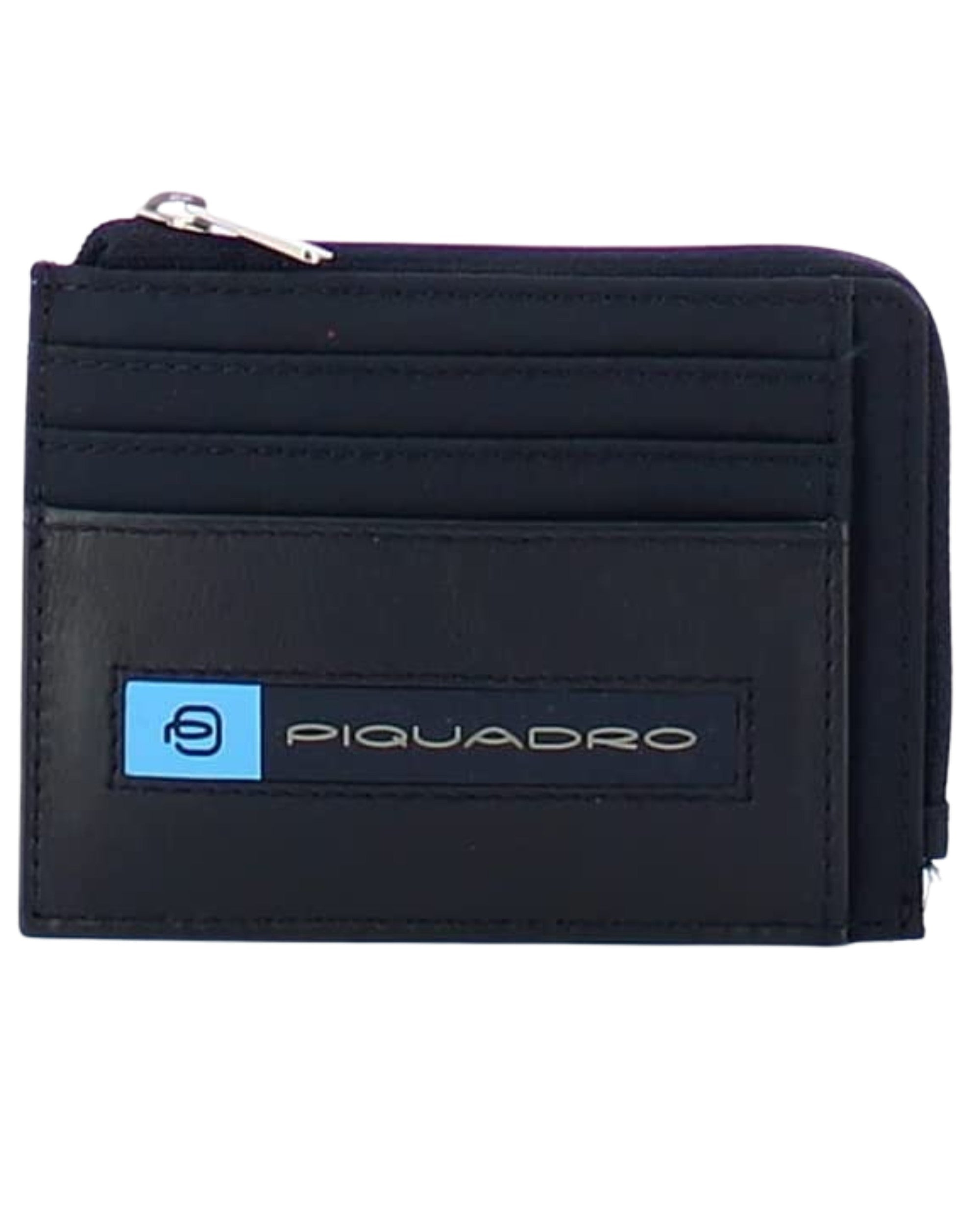 Piquadro Blue Regenerated Nylon Pouch for Men