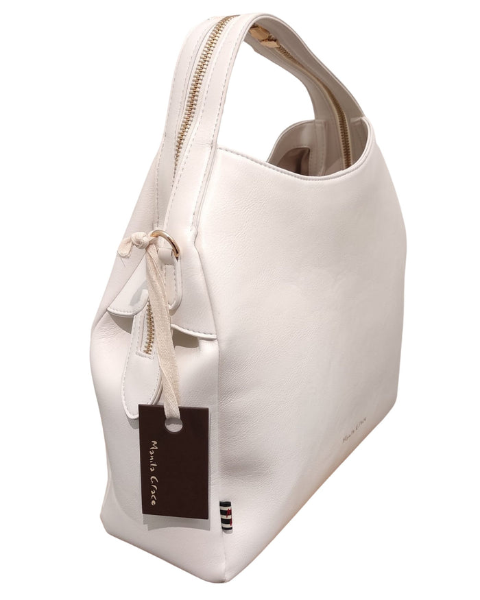 Manila Grace Tote Big Bianco 3