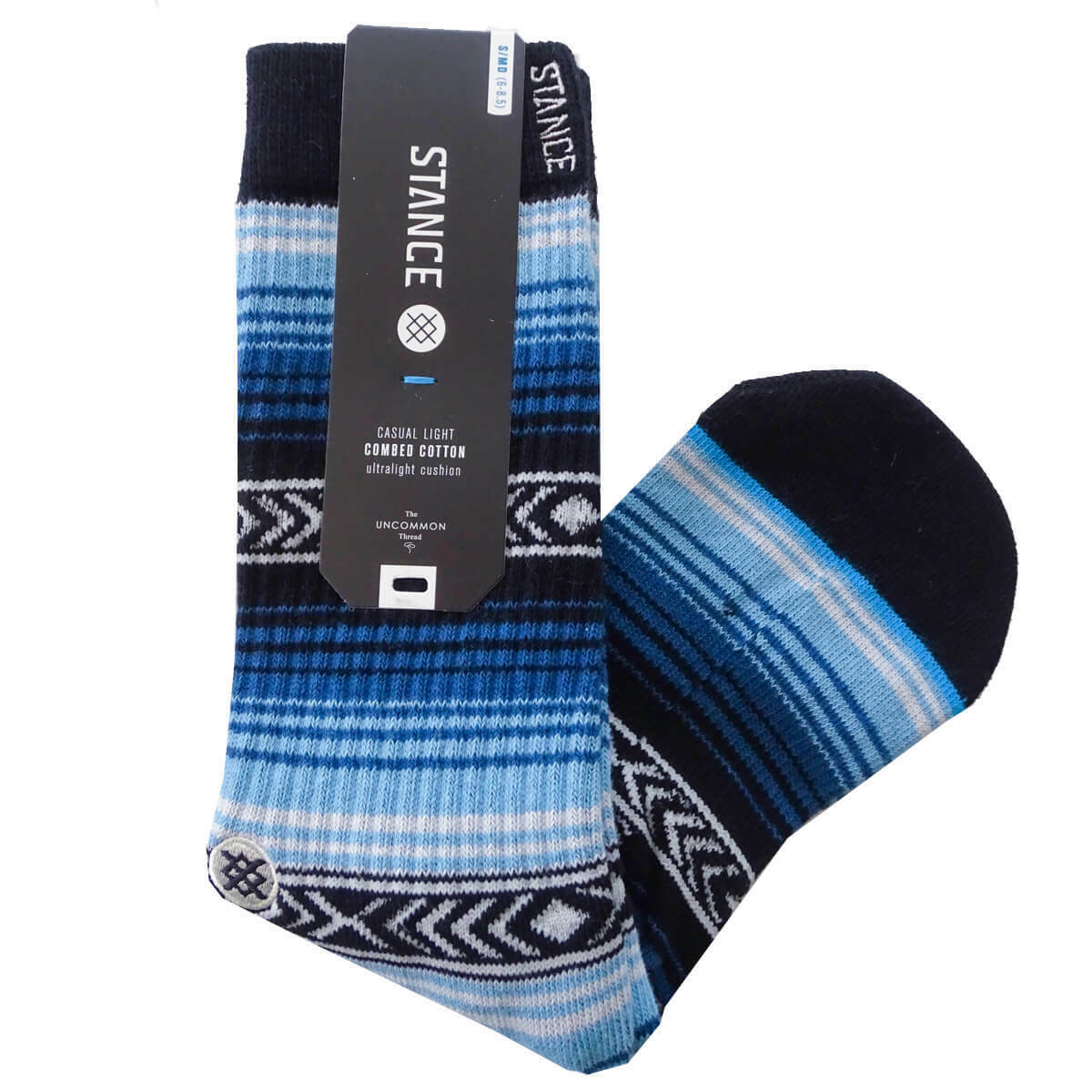 Stance Calze Casual Light Combed Cotton Blu Donna