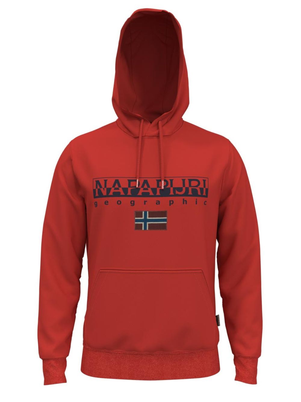 Napapijri Cappuccio B-Ayas Cotone Rosso