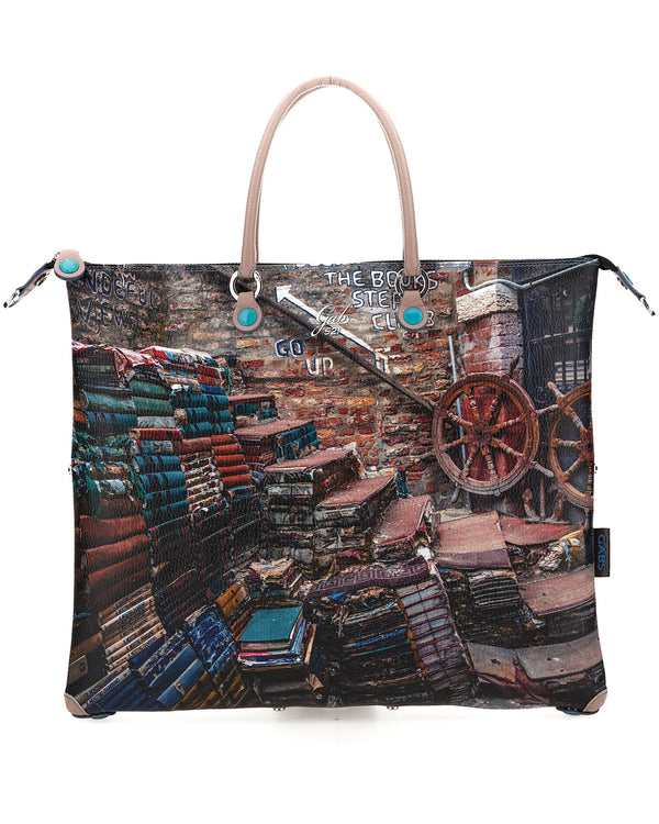 Gabs 33t3 Shopper Bauletto Trasformabile Multicolore Donna