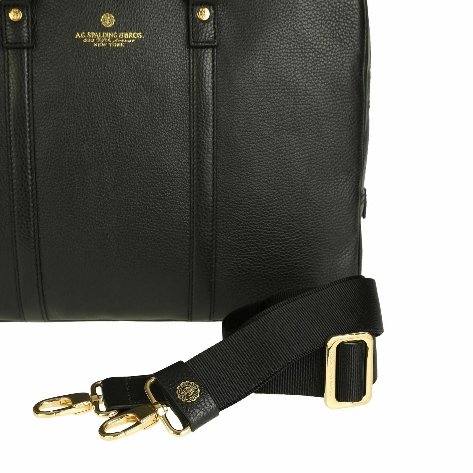 Spalding &amp; Bros Ag Messenger Shopper Shoulder Bag - Tiffany Black Women
