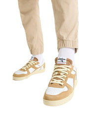 Diadora Sneakers Magic Basket Pelle Marrone