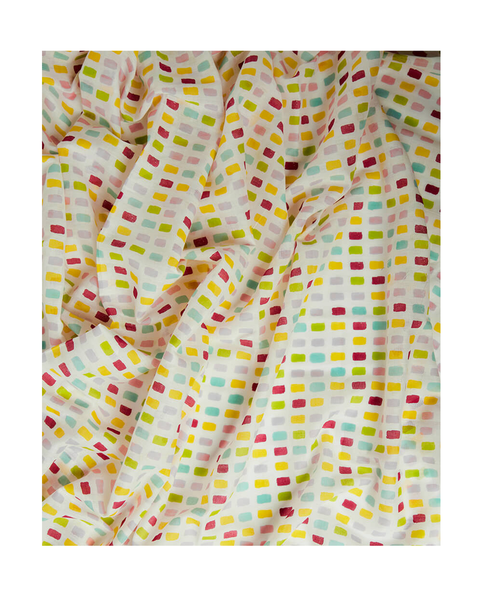 Surkana Mosaico Pon Pon Multicolore Donna 2