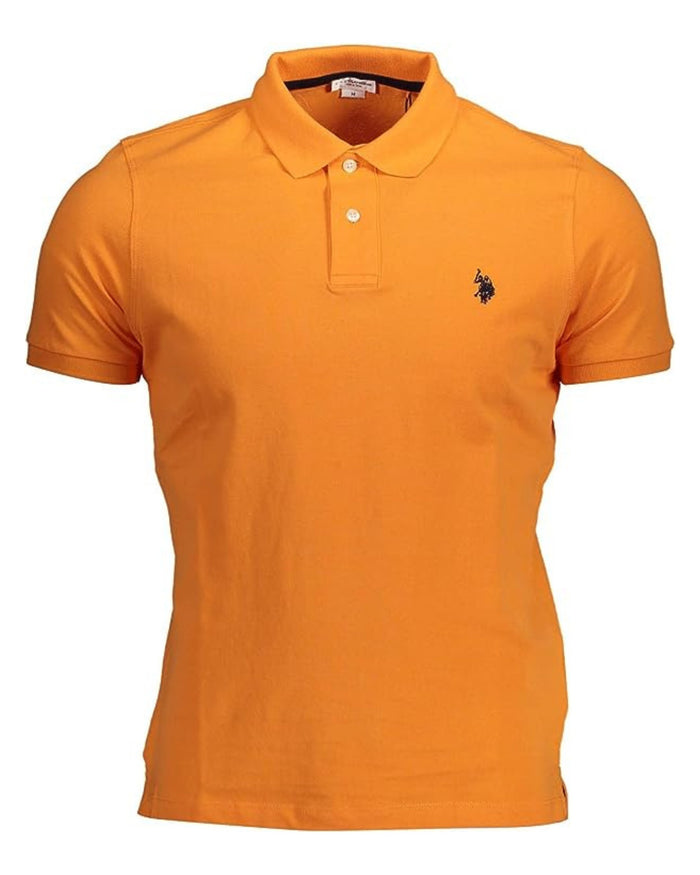 Us Polo Assn. Sport Casual Logo 41029 Orange Men 1