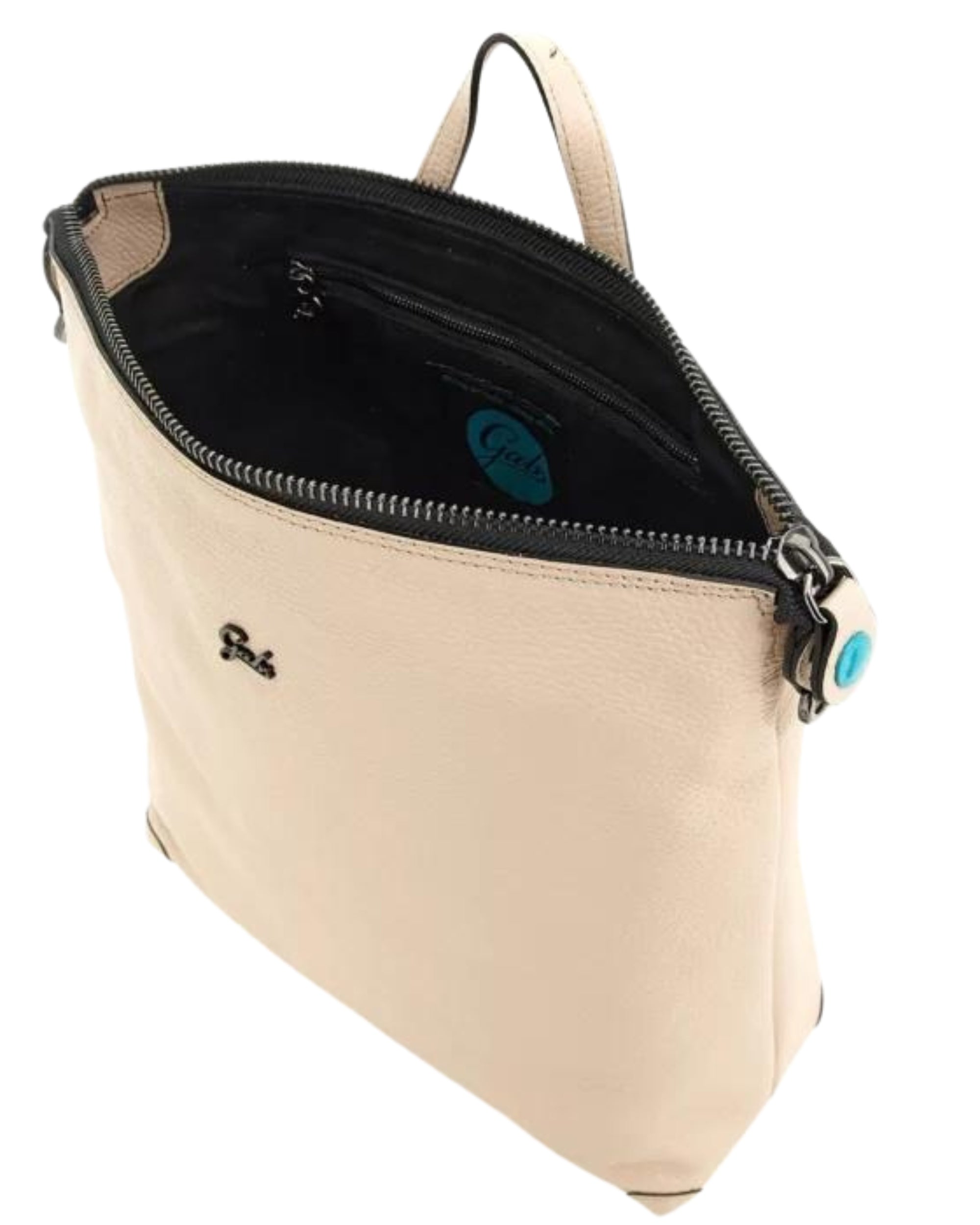 Gabs Zainetto Icon Black Pelle Grigio