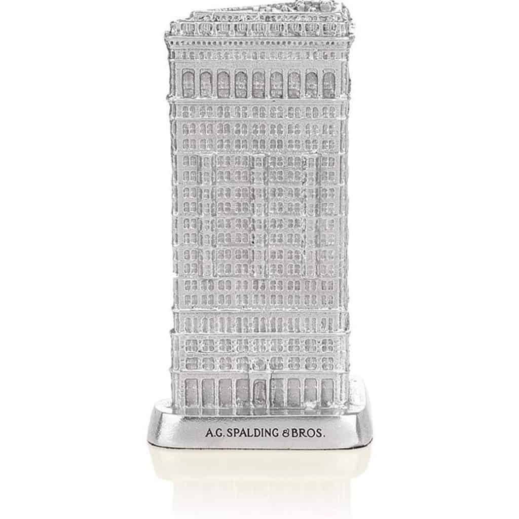 Spalding & Bros A.g. Flatiron Plain Base Argento Unisex