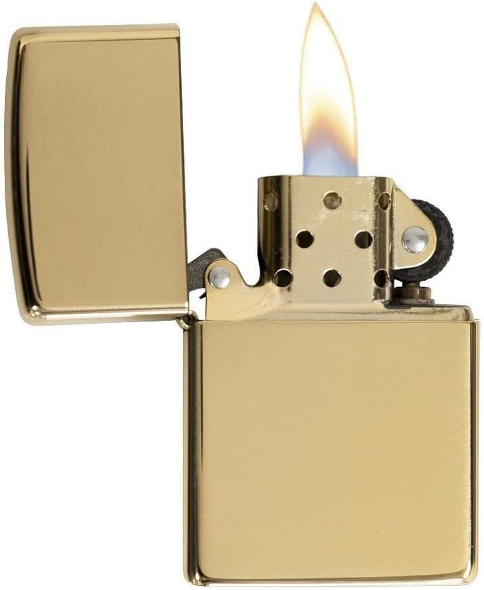 Zippo Brass Gold Unisex 3