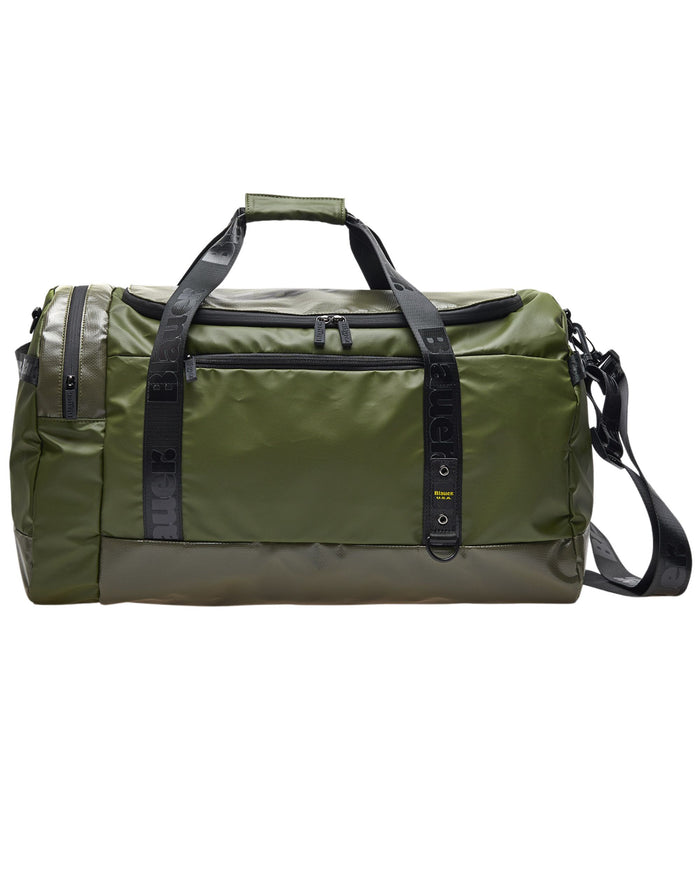 Blauer Fabric Duffle Bag
Splash Verde Uomo 1