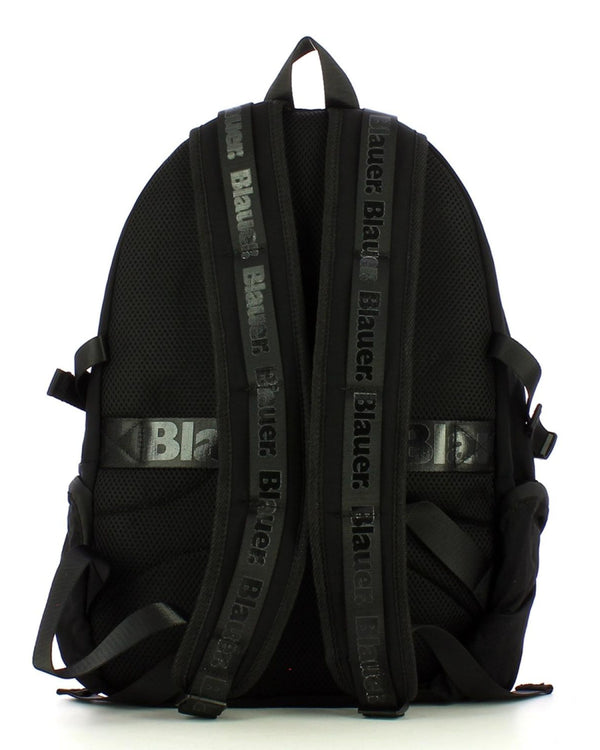 Blauer Women Unisex Backpack Splash Black Man-2