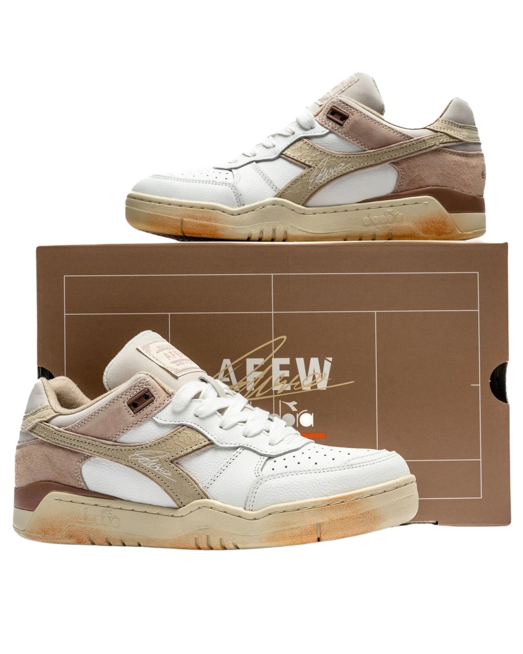 Diadora Sneakers B.560 Leather White