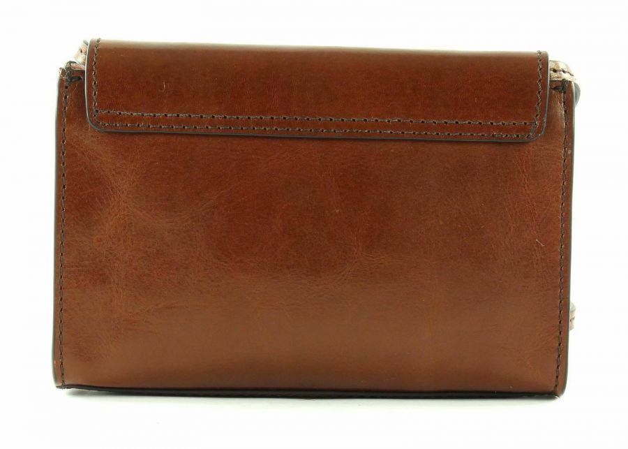 Borsa A Tracolla Samantha Brown – Marrone Trapuntata, Protezione RFID, Nuova Con Etichette