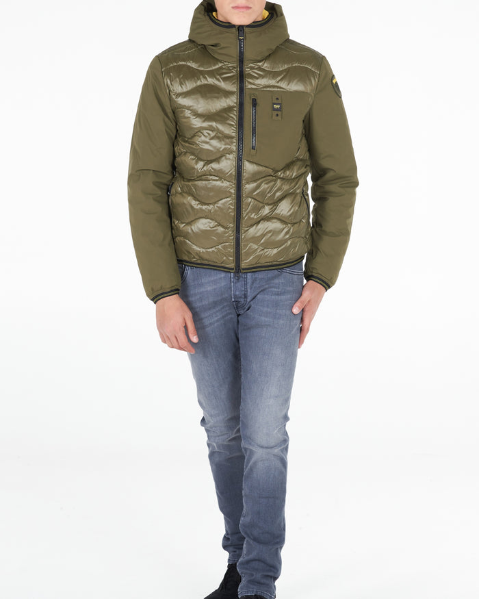 Blauer Short Jacket Feather/wadding Green Men 5