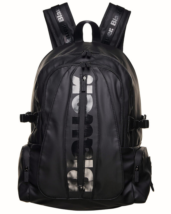 Blauer Cordura Backpack Coated Nero Uomo