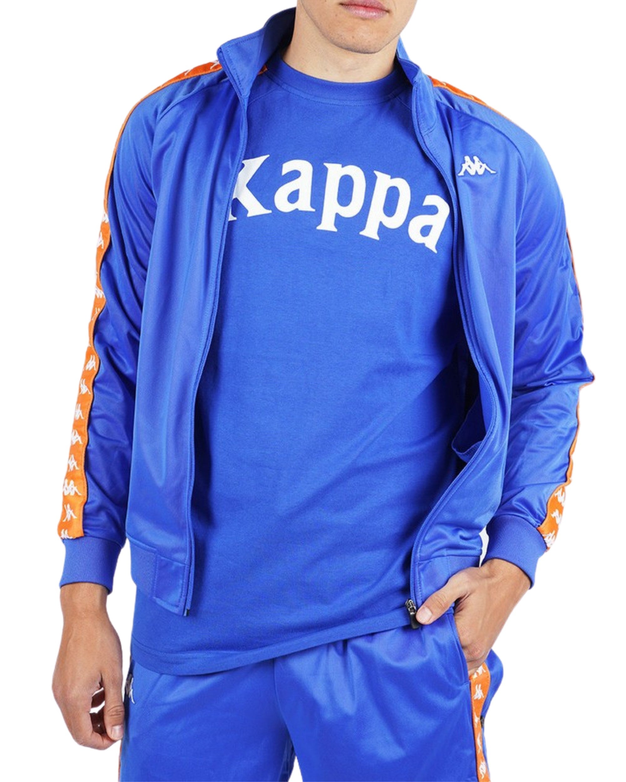 Kappa Giacca 222 Banda Anniston Slim Blu