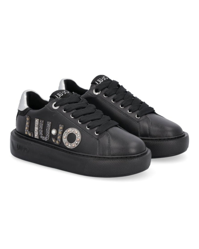 Liu Jo Sneakers Kylie 10 Pelle Nero 2