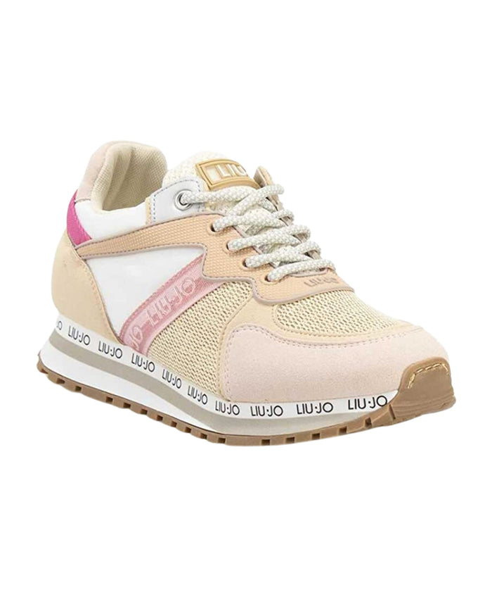 Liu Jo Sneakers Wonder 7 Similpelle Rosa/Multicolore 2