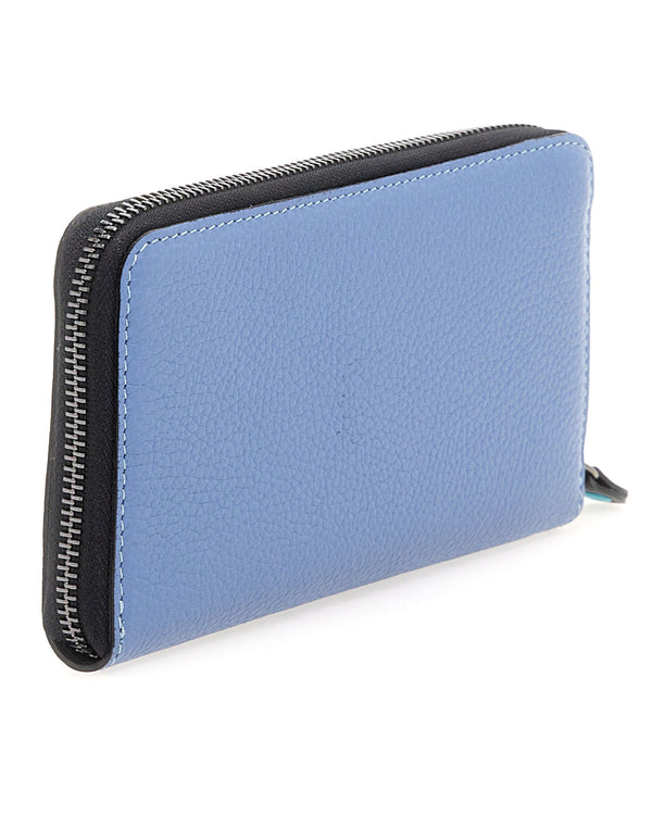 Gabs Zip Around Coin Purse Card Holder Blue Women-2