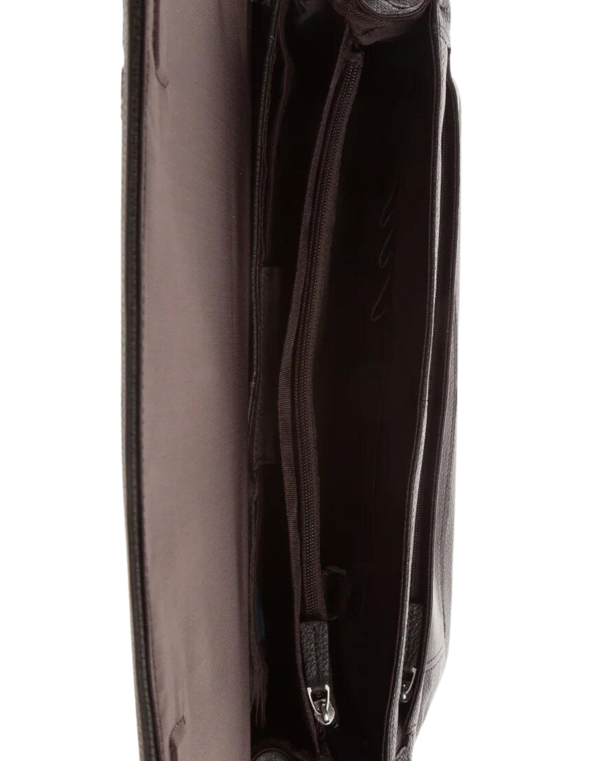 Piquadro Document Bag Holder PC Monitor Laptop Brown Men