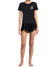 Moschino Underbear Logo Stretch Jersey Cotton Black