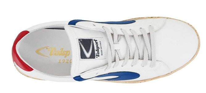 Valsport Sneakers Artigianali Pelle Boomerang Bianco Uomo