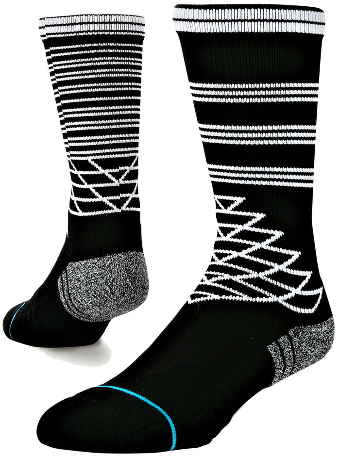 Stance Fusion Athletic Socks Black Men 2