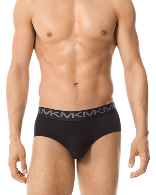 Michael Kors Tripack 3 Pezzi Set Kit Intimo Mutande Nero Uomo-2