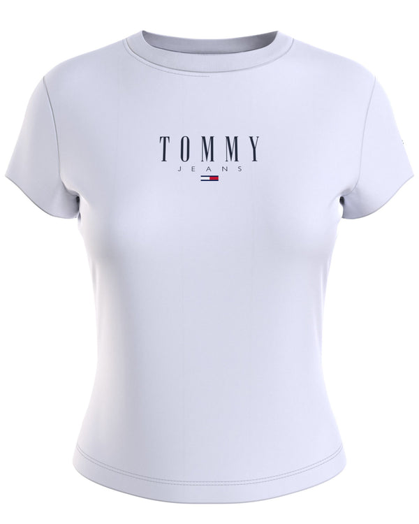 Tommy Jeans Essential in Cotone Bianco