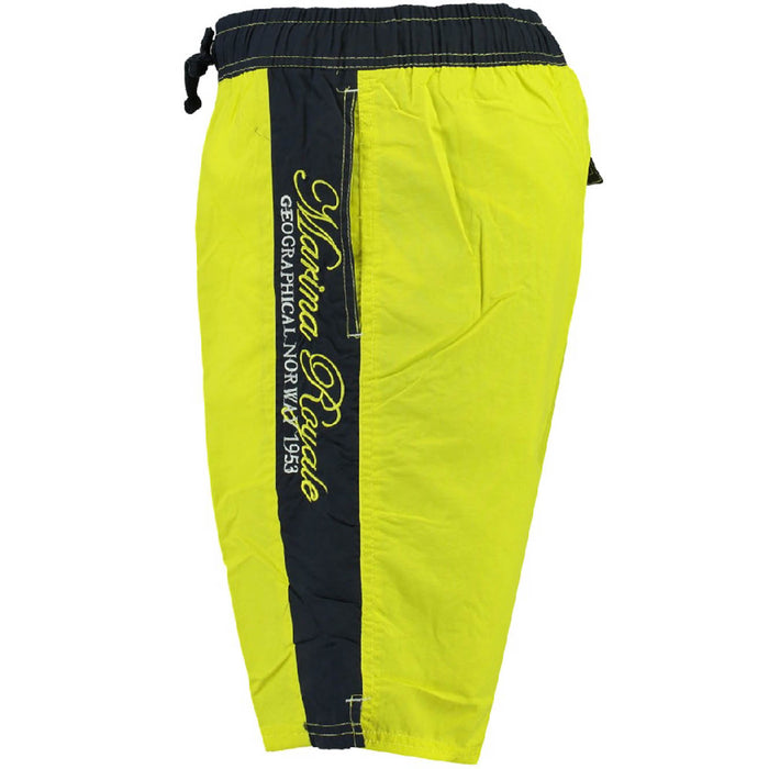 Geographical Norway Pantaloncino Mare Piscina Giallo Uomo 2