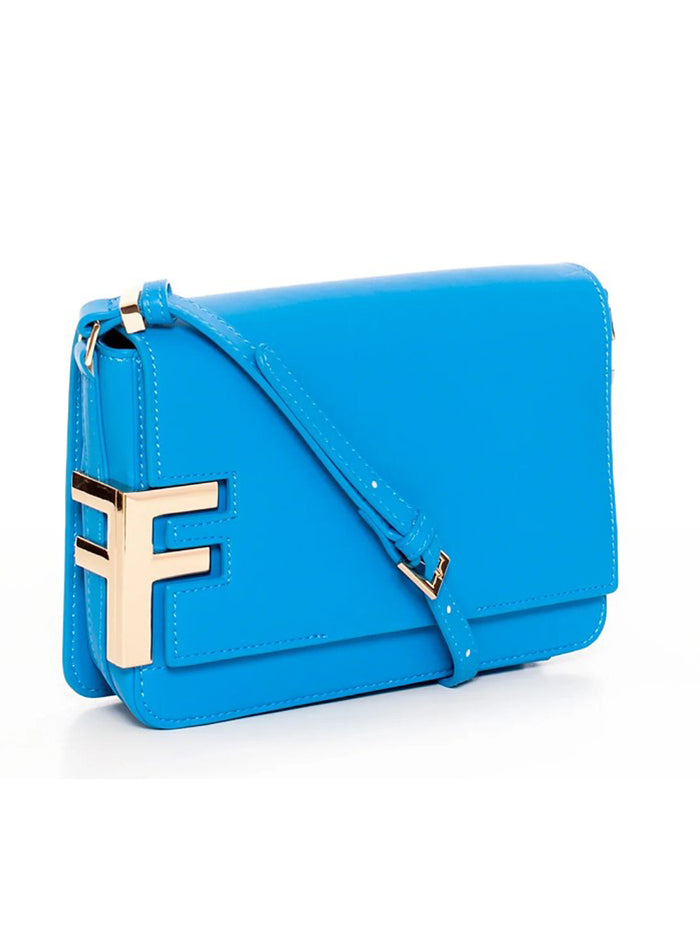 Fracomina Shoulder Bag Tracolla Azzurro Donna 1