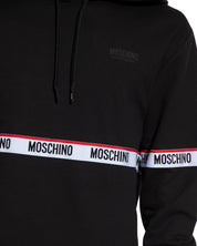 Moschino Underbear Felpa con Cappuccio Cotone Nero