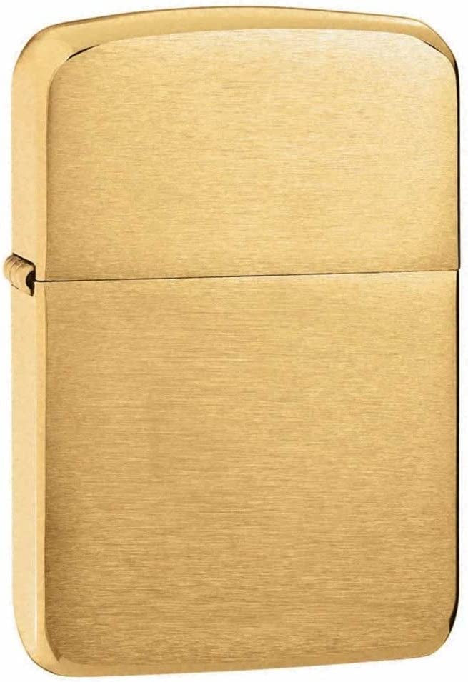Zippo Windproof Refillable Made In Usa Gold Unisex