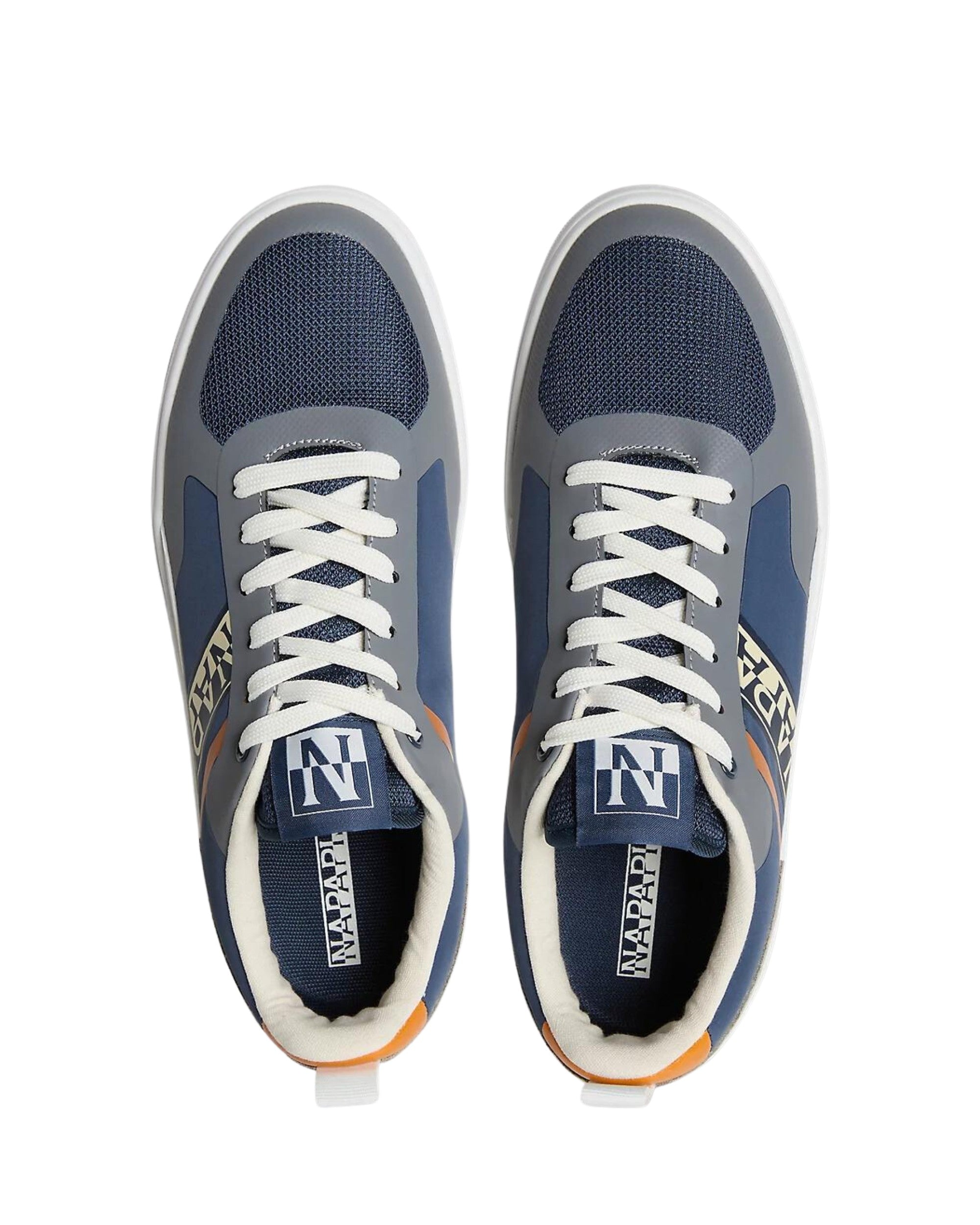 Napapijri Sneaker Bark Mesh Grey Polyester/Leatherette