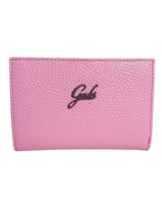 Gabs Coin Purse Button Zip Leather Pink