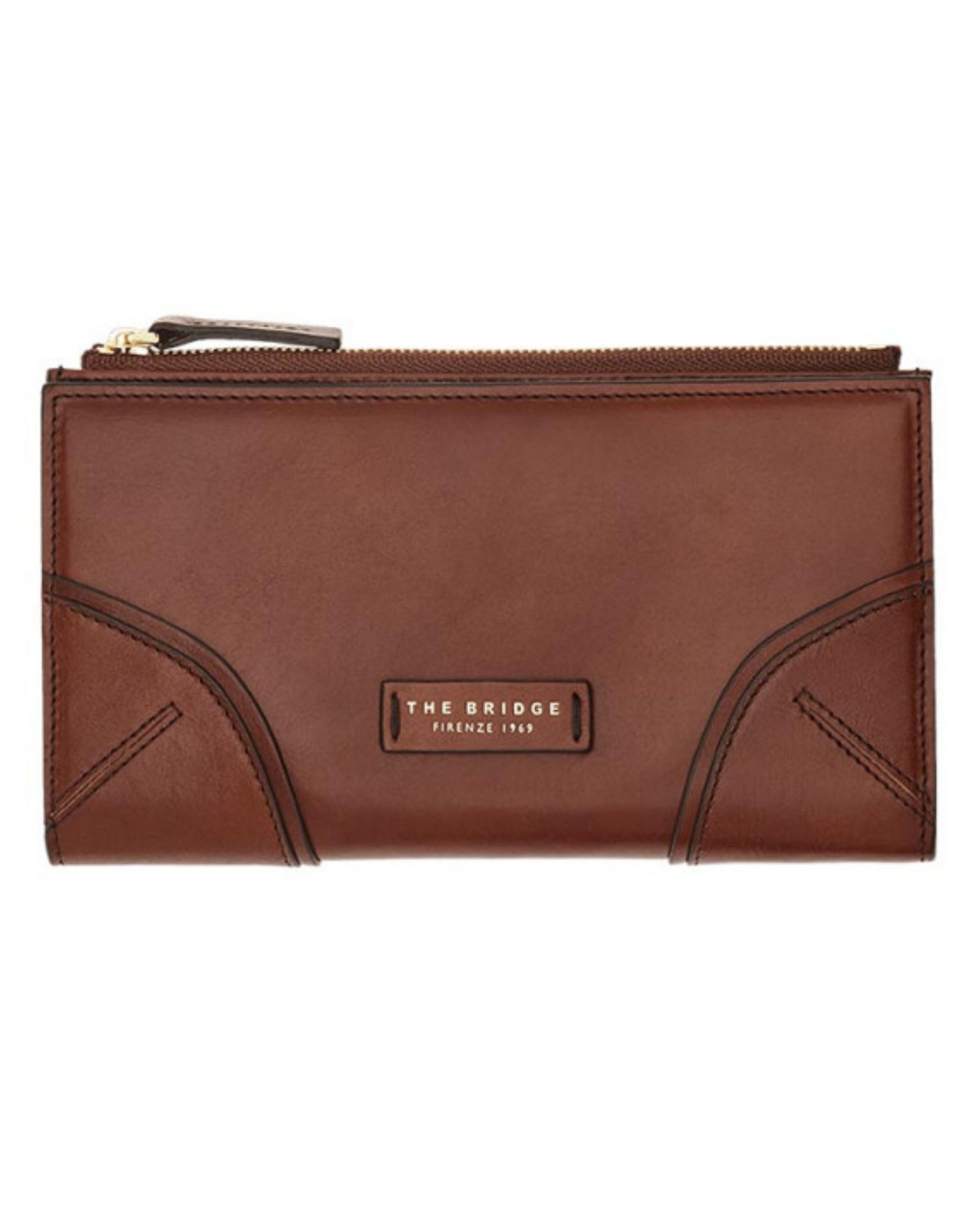 The Bridge Coin Holder Cards 11x19x3 Cm Brown Woman