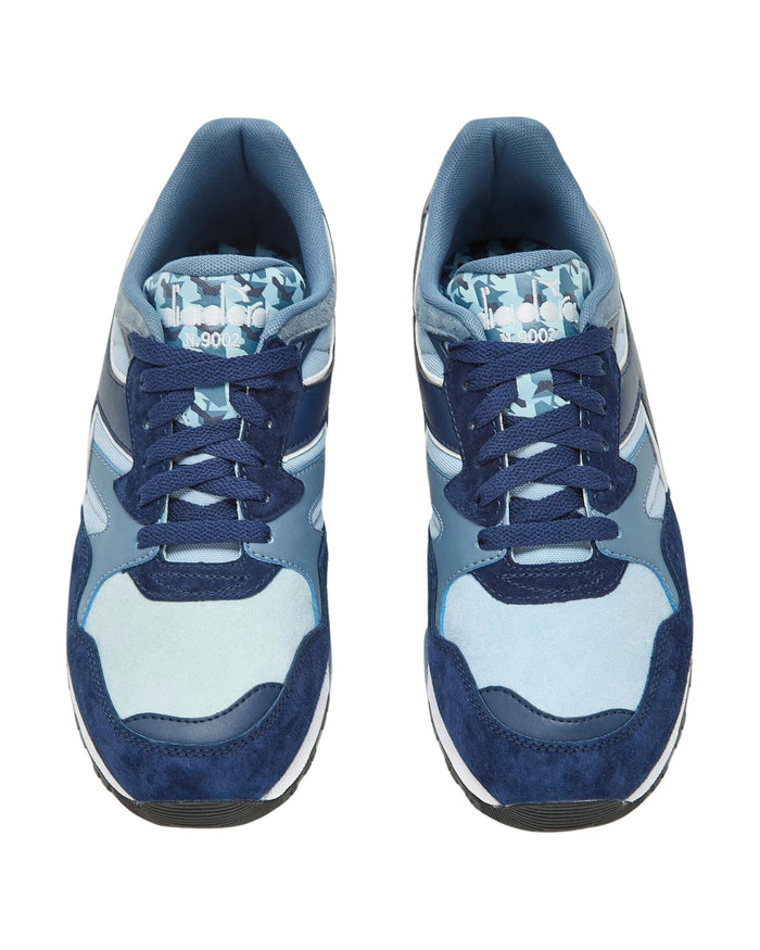 Diadora Sneakers N9002 Pelle Nubuck Blu 2